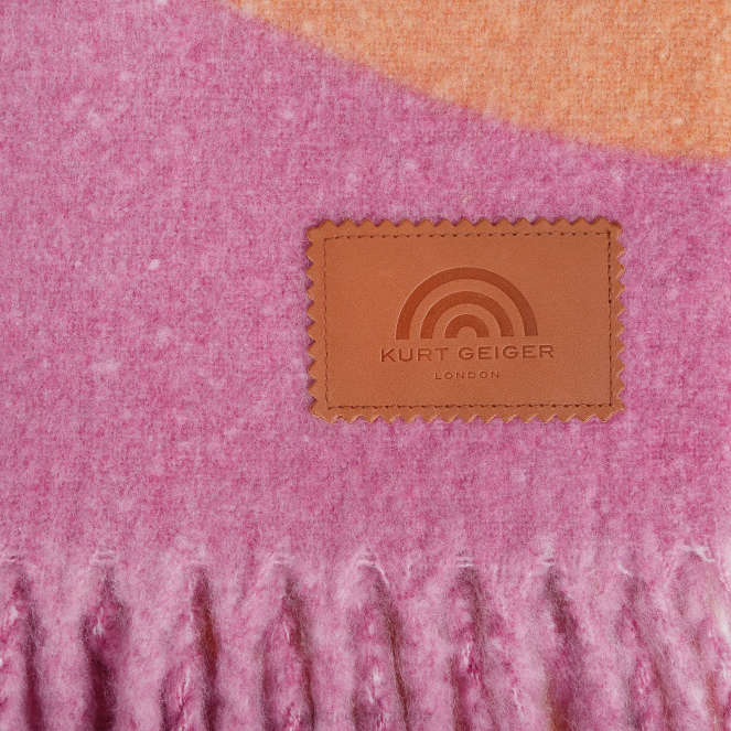 Kurt Geiger mujer bufanda de hilo teñido de Londres 2LPR214 | accesorios varios/otros